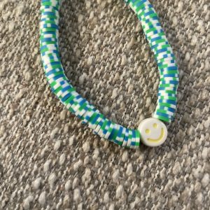 Multicolored  smiley face bracelet